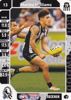 2015 Team Zone AFL Team #13 Marley Williams Front